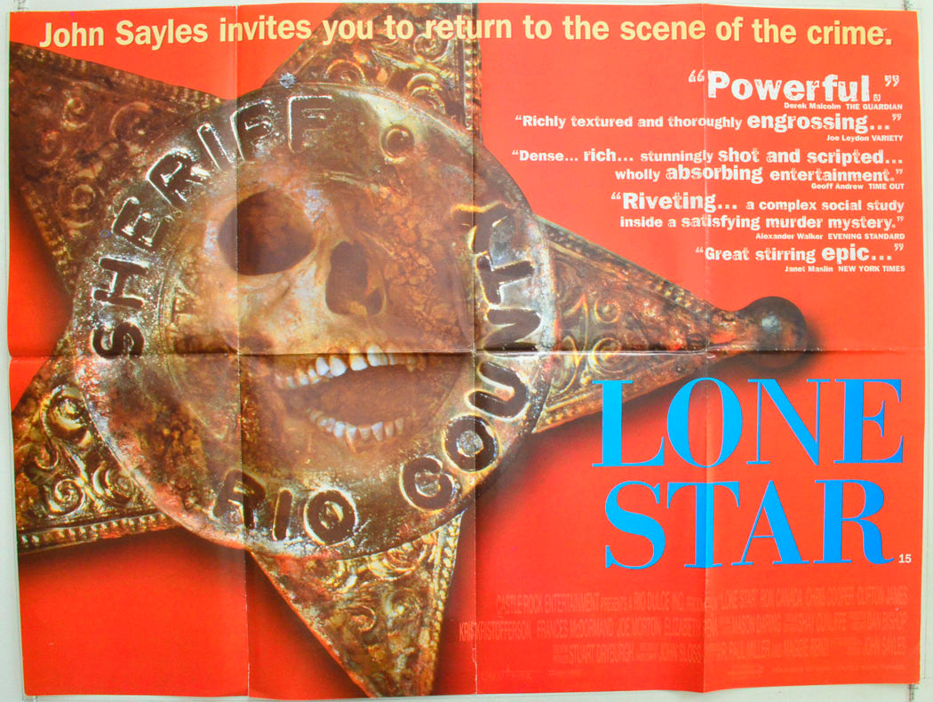 Lone Star Original British Quad Poster - Film Poster - Movie Poster 