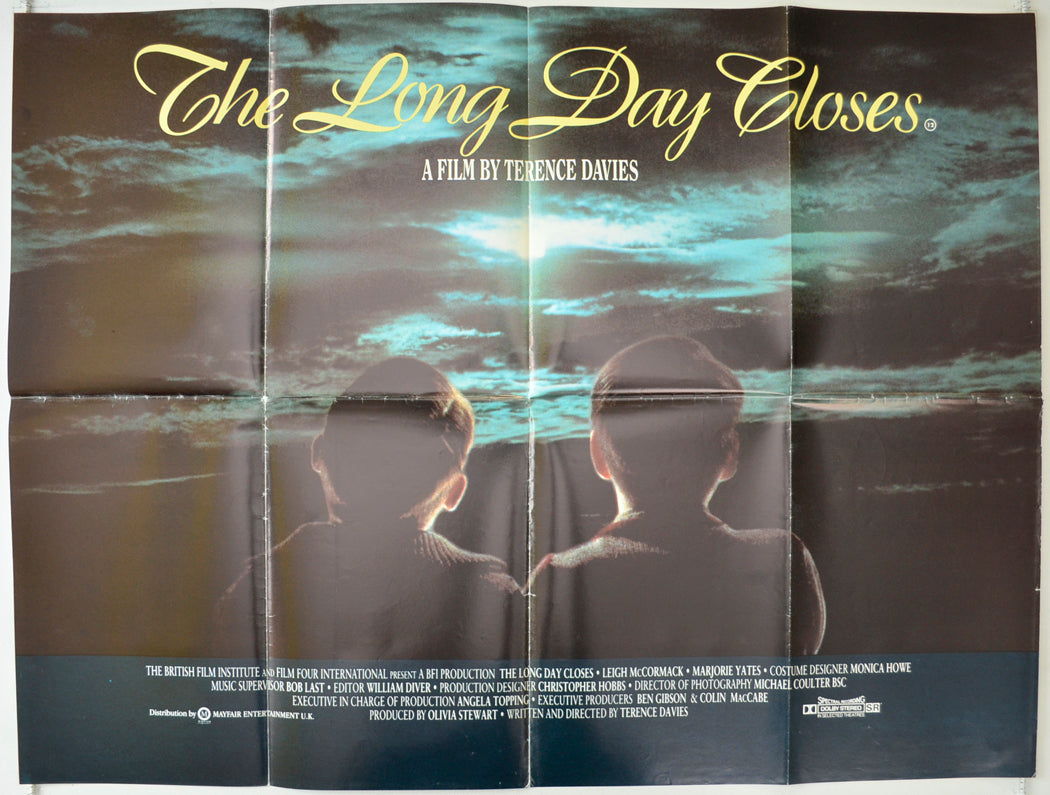 The Long Day Closes Original Quad Poster - Film Poster - Movie Poster  