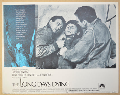 THE LONG DAYS DYING (Card 2) Cinema Lobby Card Set 