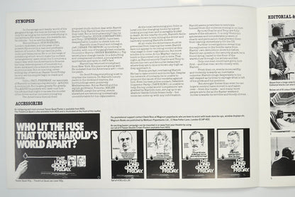 THE LONG GOOD FRIDAY Cinema Exhibitors Campaign Pressbook - INSIDE 