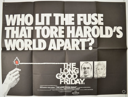 The Long Good Friday  Original Quad Poster - Film Poster - Movie Poster 