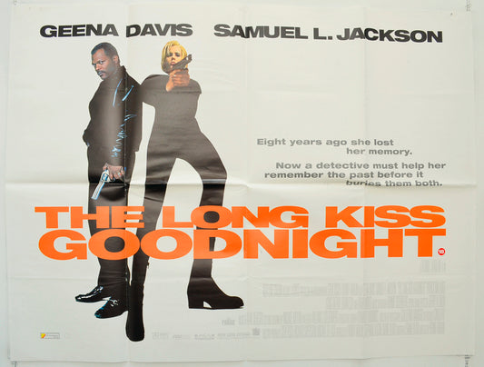 The Long Kiss Goodnight Original Quad Poster - Film Poster - Movie Poster  