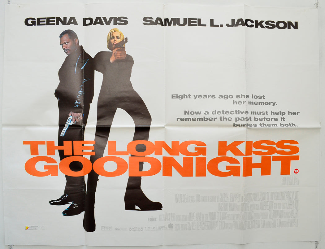 The Long Kiss Goodnight Original Quad Poster - Film Poster - Movie Poster  