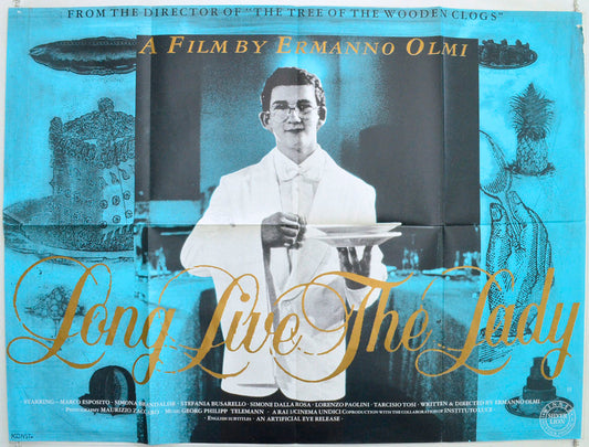 Long Live The Lady  (a.k.a. Lunga vita alla signora!)    Original British Quad Poster - Film Poster - Movie Poster 