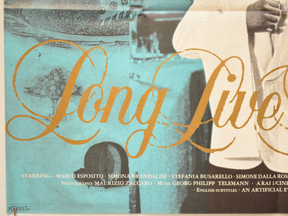 LONG LIVE THE LADY (Bottom Left) Cinema Quad Movie Poster 