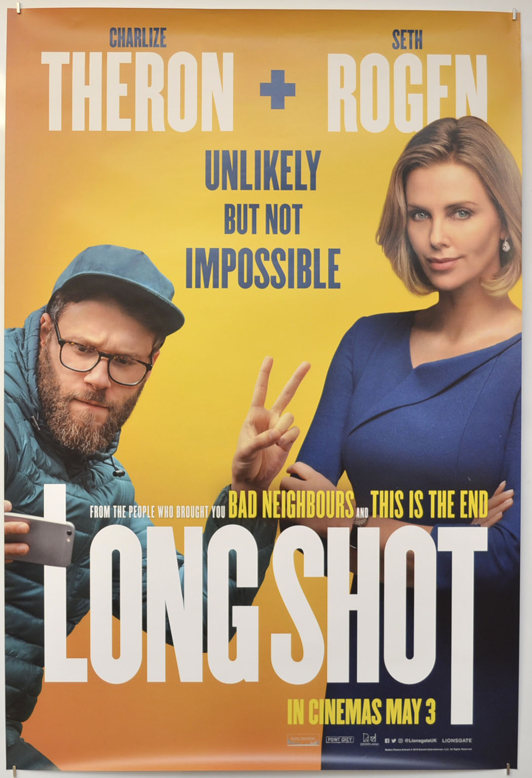 Long Shot (Teaser / Advance Version)  Original One Sheet Poster - Film Poster - Movie Poster