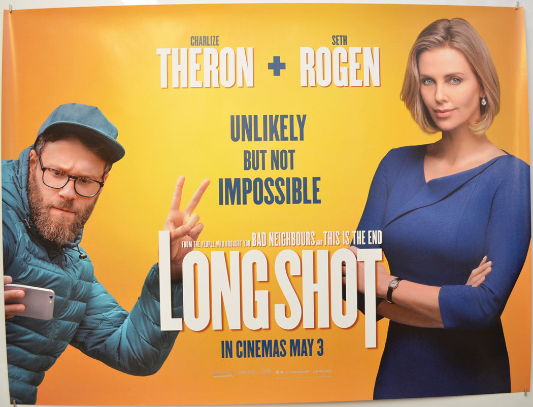 Long Shot (Teaser / Advance Version)  Original Quad Poster - Film Poster - Movie Poster