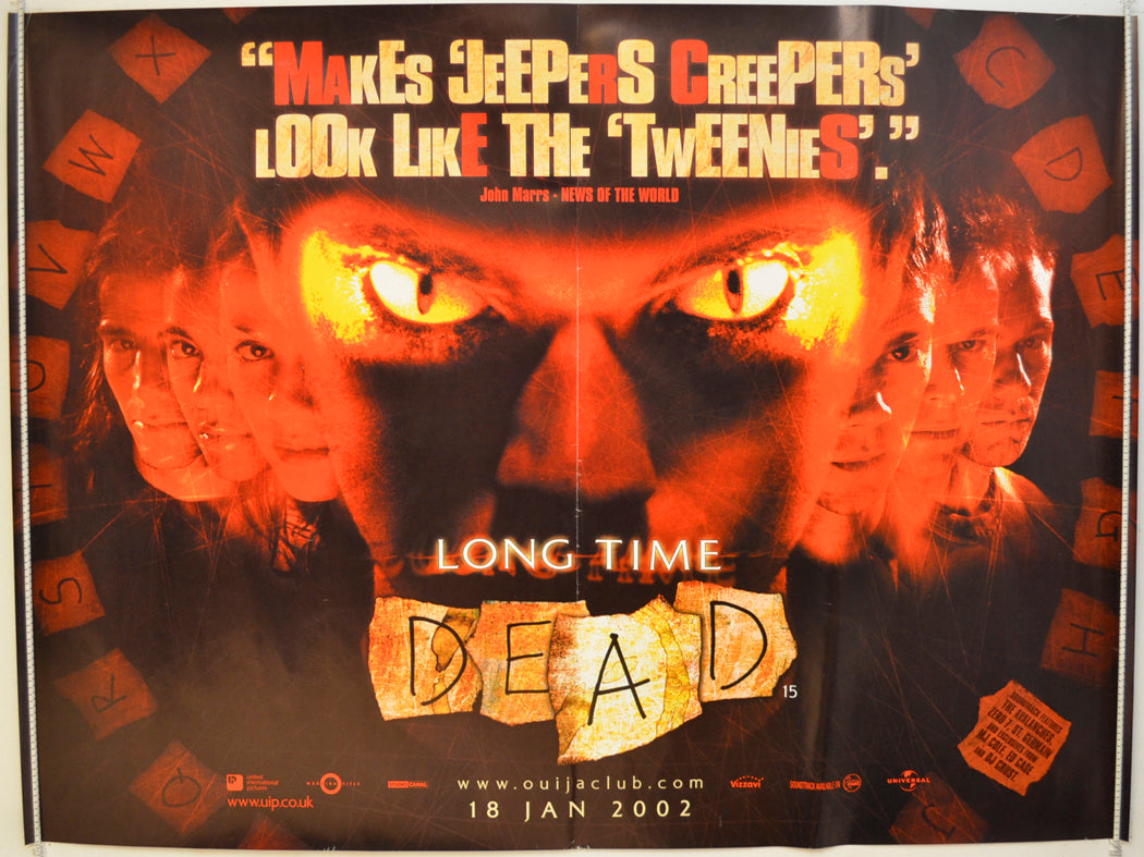 Long Time Dead  (Teaser / Advance Version)   Original Quad Poster - Film Poster - Movie Poster