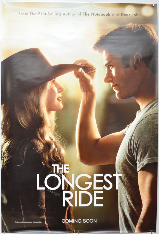 The Longest Ride (Teaser / Advance Version) Original One Sheet Poster - Film Poster - Movie Poster