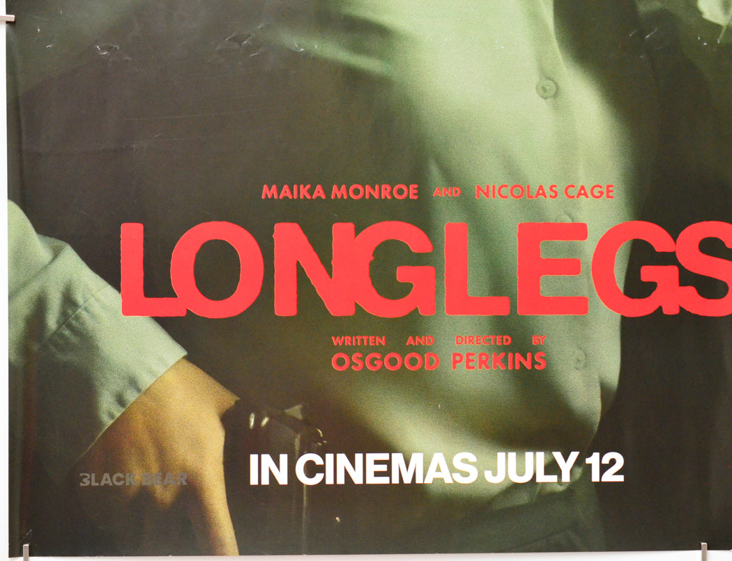 Longlegs (Bottom Left) Cinema Quad Movie Poster 