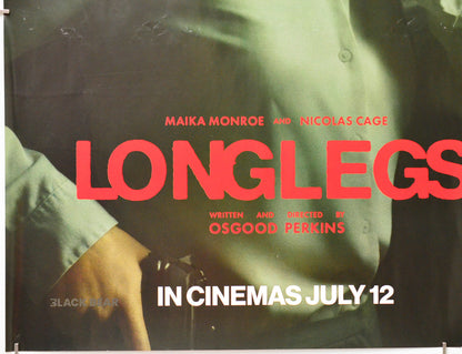 Longlegs (Bottom Left) Cinema Quad Movie Poster 