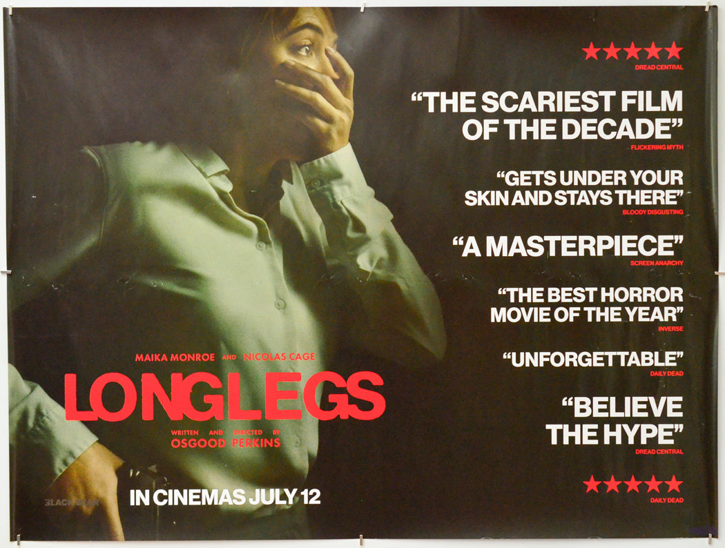Longlegs - Original Quad Poster - Film Poster - Movie Poster