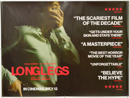 Longlegs - Original Quad Poster - Film Poster - Movie Poster