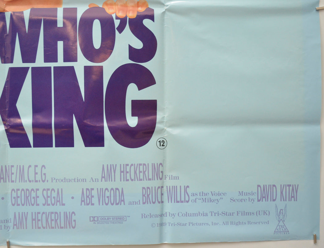 LOOK WHO’S TALKING (Bottom Right) Cinema Quad Movie Poster 