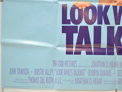 LOOK WHO’S TALKING (Bottom Left) Cinema Quad Movie Poster 