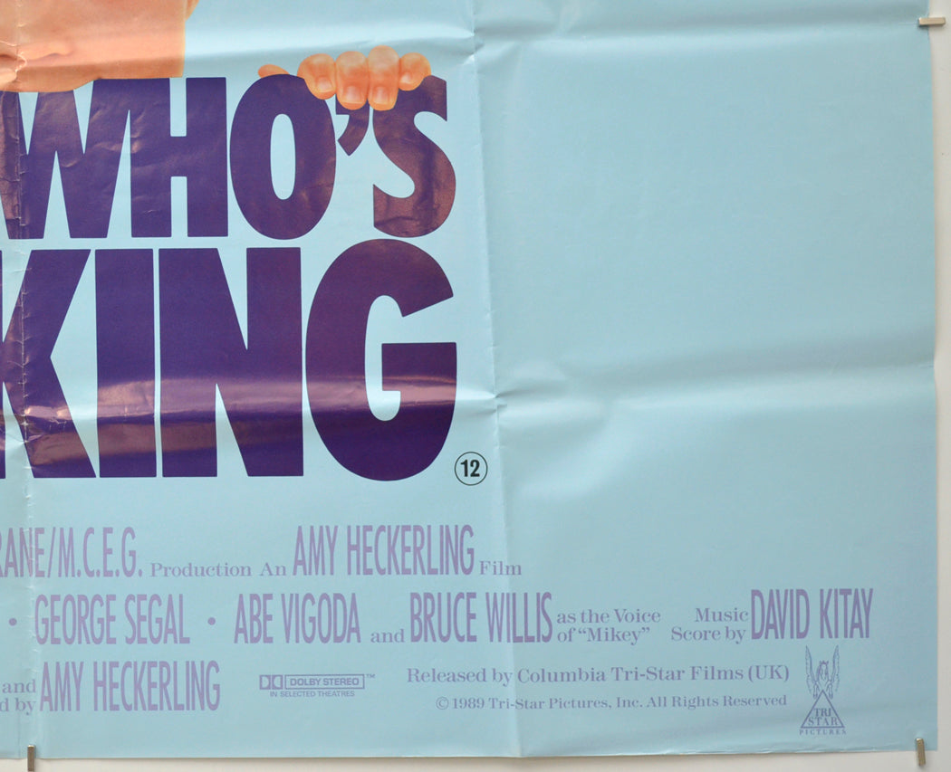 LOOK WHO’S TALKING (Bottom Right) Cinema Quad Movie Poster 