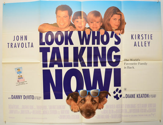 Look Who's Talking Now Original Quad Poster - Film Poster - Movie Poster