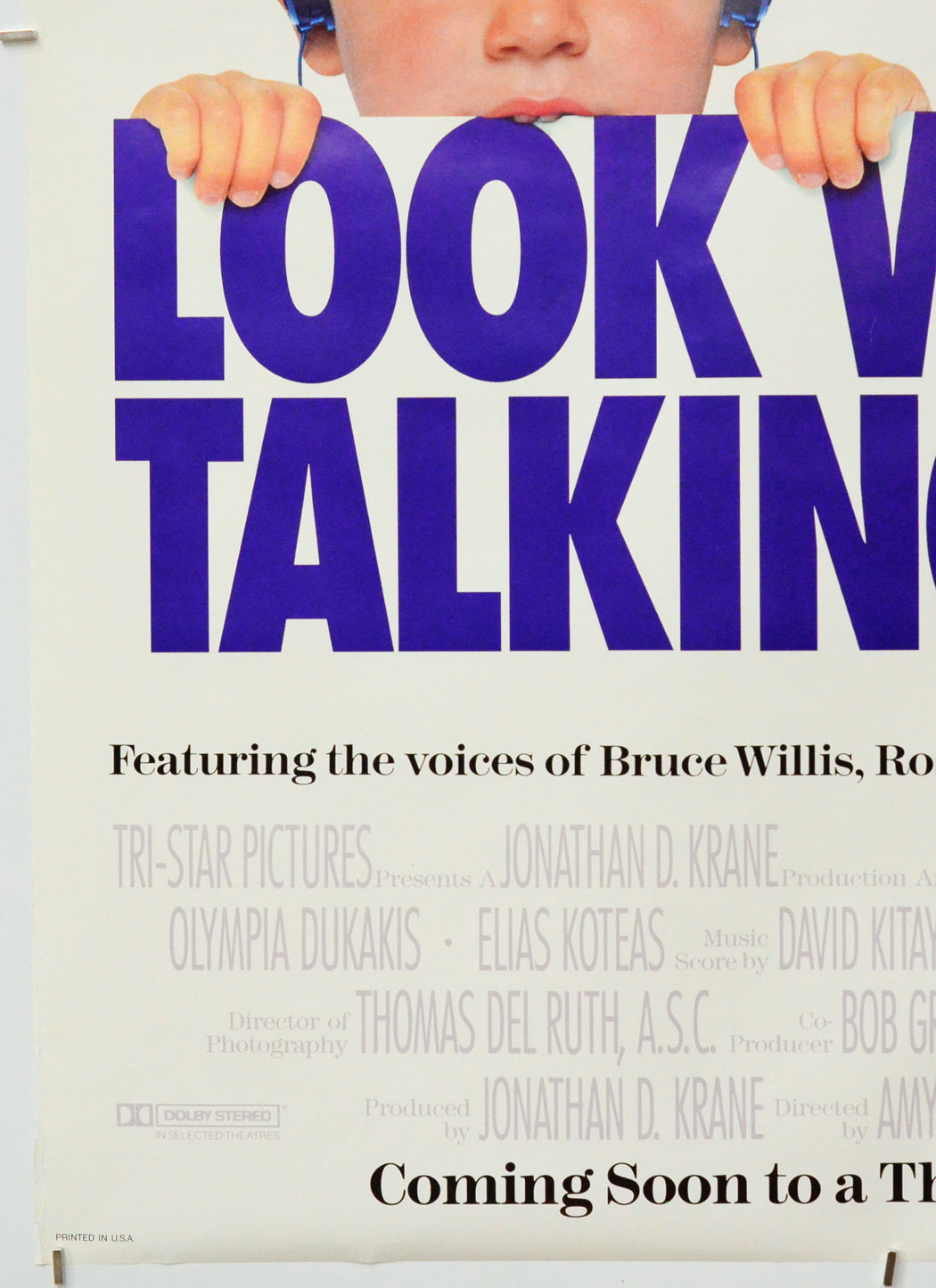 Look Who's Talking Too (Bottom Left) Cinema One Sheet Movie Poster 