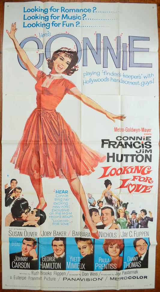 Looking For Love   Original US 3-Sheet Poster - Film Poster - Movie Poster 