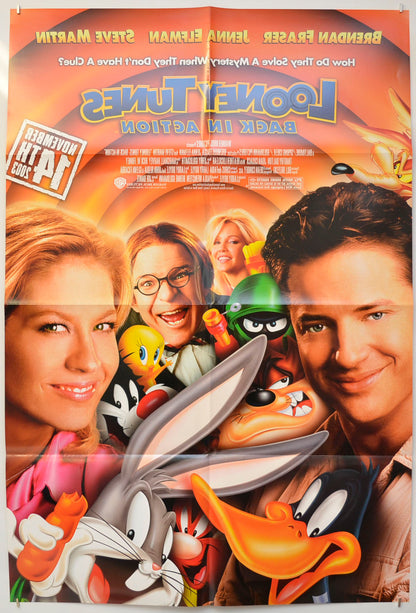 LOONEY TUNES BACK IN ACTION (Back) Cinema One Sheet Movie Poster 