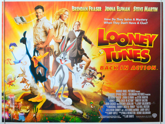 Looney Tunes - Back In Action Original British Quad Poster - Movie Poster