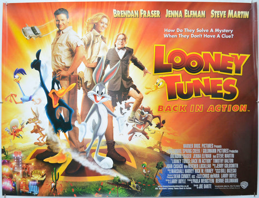 Looney Tunes - Back In Action Original Quad Poster - Film Poster - Movie Poster