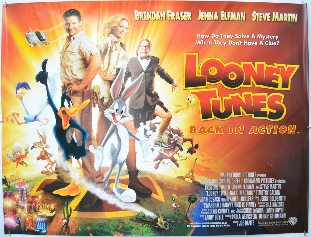 Looney Tunes - Back In Action Original Quad Poster - Film Poster - Movie Poster