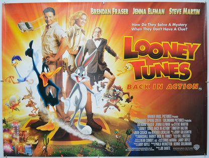 Looney Tunes - Back In Action - Original Quad Poster - Film Poster - Movie Poster