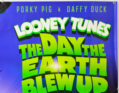 Looney Tunes: The Day the Earth Blew Up (Top Right) Cinema Quad Movie Poster 