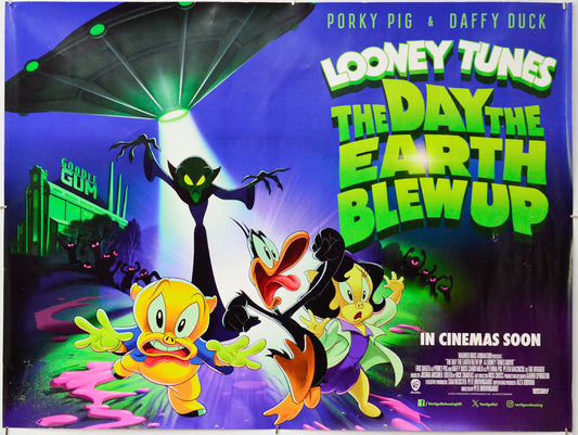 Looney Tunes: The Day the Earth Blew Up - Original Quad Poster - Film Poster - Movie Poster