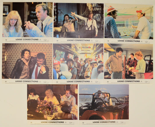 Loose Connections Set of 8 Original Lobby Cards / Colour Front Of House Stills 