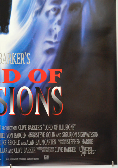 LORD OF ILLUSIONS (Bottom Right) Cinema One Sheet Movie Poster 