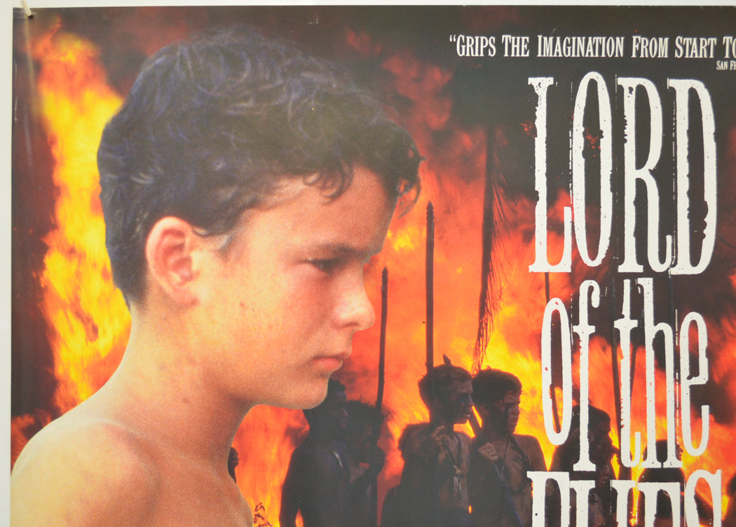 LORD OF THE FLIES (Top Left) Cinema Quad Movie Poster 