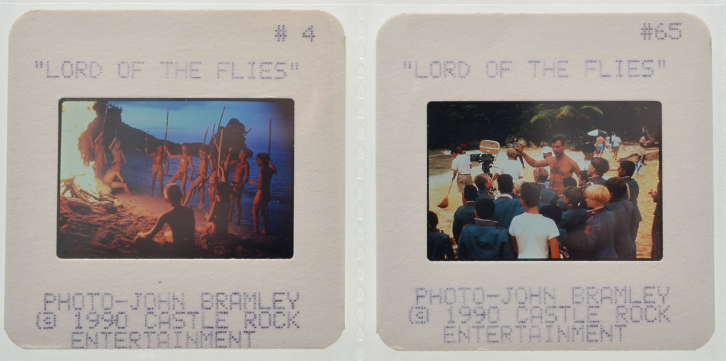 Lord Of The Flies (Slides 3 and 4) Original 35mm Slides - Cinema Press Slides