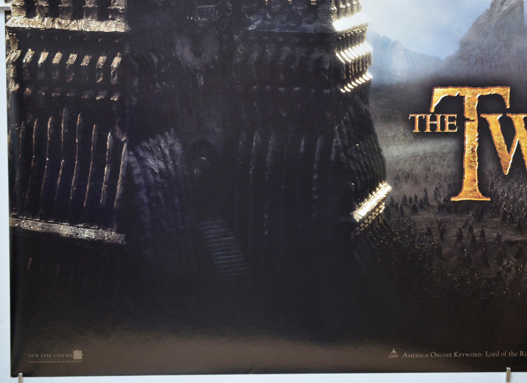 Lord Of The Rings : The Two Towers (Bottom Left) Cinema Quad Movie Poster 