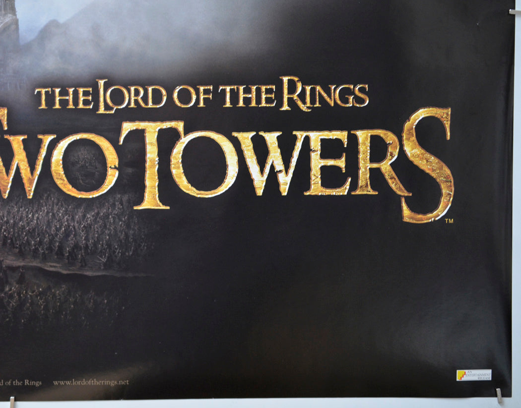 Lord Of The Rings : The Two Towers (Bottom Right) Cinema Quad Movie Poster 
