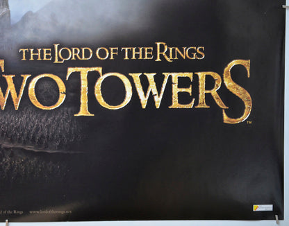 Lord Of The Rings : The Two Towers (Bottom Right) Cinema Quad Movie Poster 