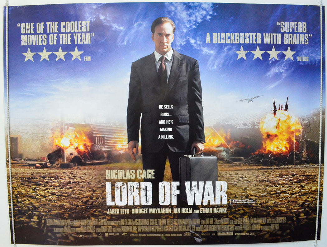 Lord Of War Original British Quad Poster - Film Poster - Movie Poster 