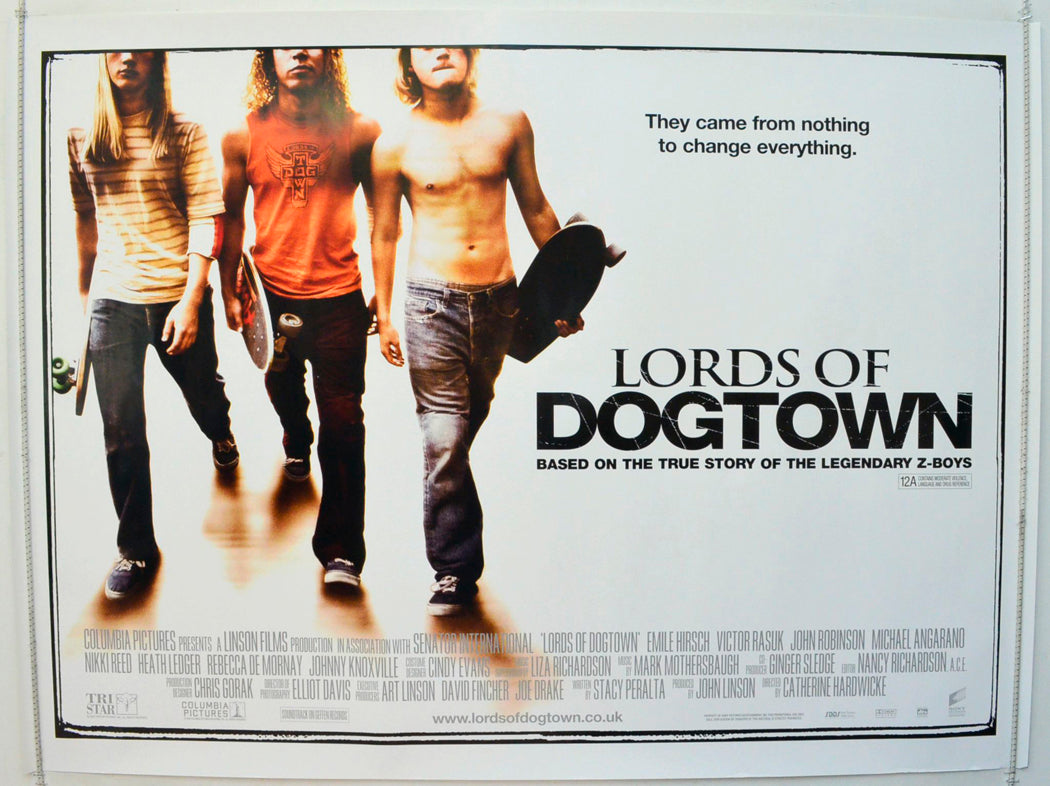 Lords Of Dogtown Original British Quad Poster - Film Poster - Movie Poster 