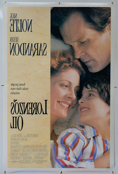 Lorenzo's Oil (Back) Cinema One Sheet Movie Poster 