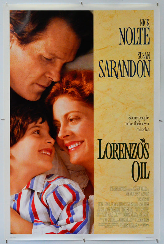 Lorenzo's Oil - Original One Sheet Poster - Film Poster - Movie Poster 