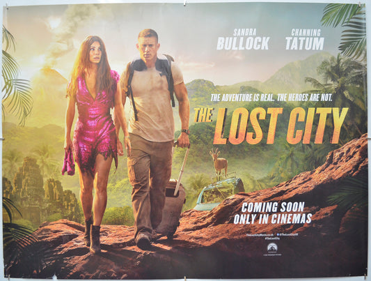 The Lost City Original Quad Poster - Film Poster - Movie Poster