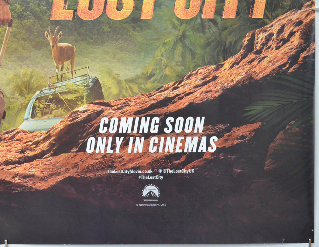 THE LOST CITY (Bottom Right) Cinema Quad Movie Poster 