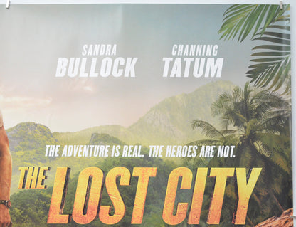 THE LOST CITY (Top Right) Cinema Quad Movie Poster 