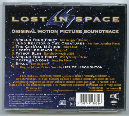 LOST IN SPACE Original CD Soundtrack (back) 