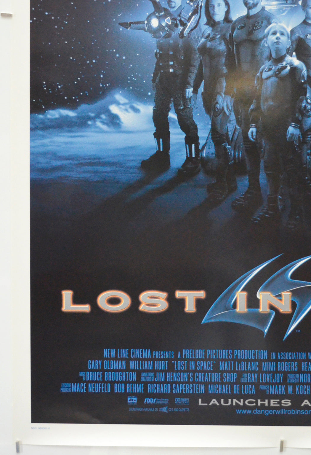 LOST IN SPACE (Bottom Left) Cinema One Sheet Movie Poster 