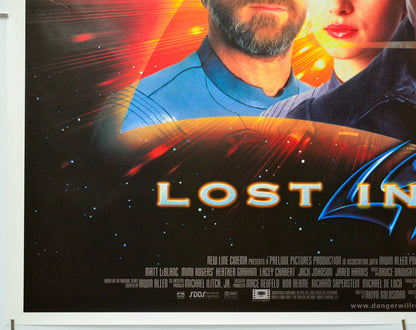Lost In Space (Bottom Left) Cinema Quad Movie Poster 