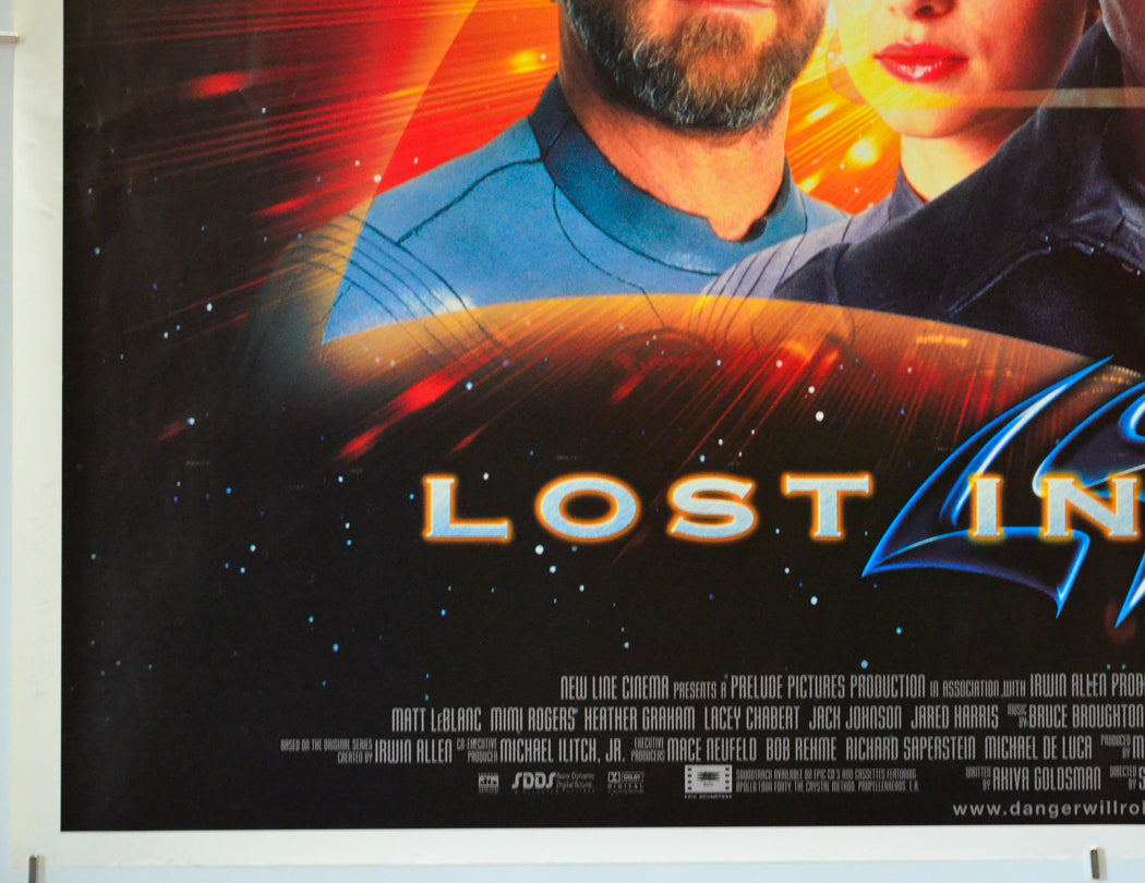 Lost In Space (Bottom Left) Cinema Quad Movie Poster 