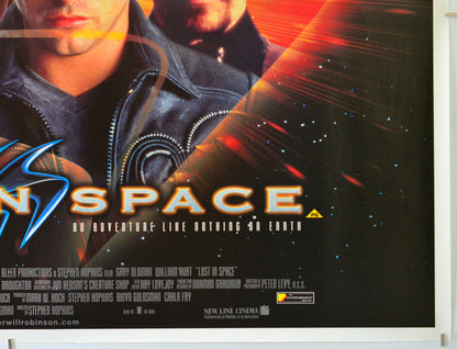 Lost In Space (Bottom Right) Cinema Quad Movie Poster 