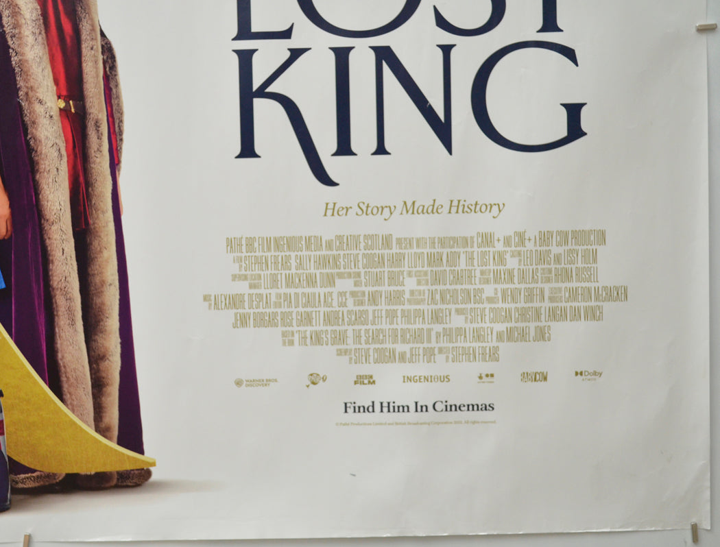 THE LOST KING (Bottom Right) Cinema Quad Movie Poster 